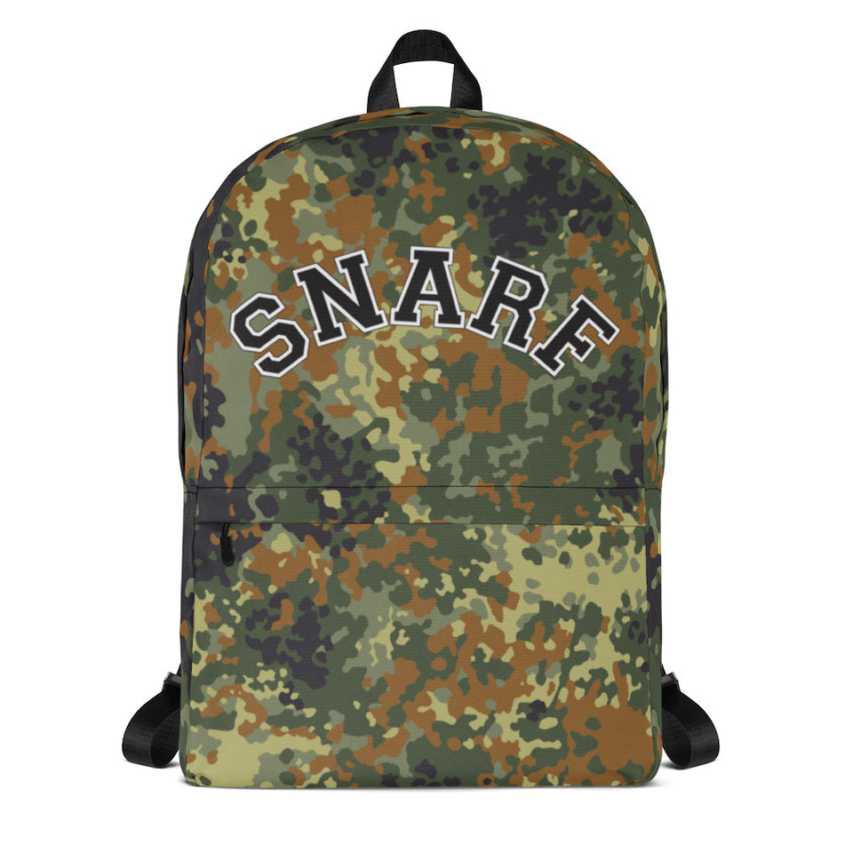 SNARF - College 'Curve' (Flecktarn Camo) - Backpack