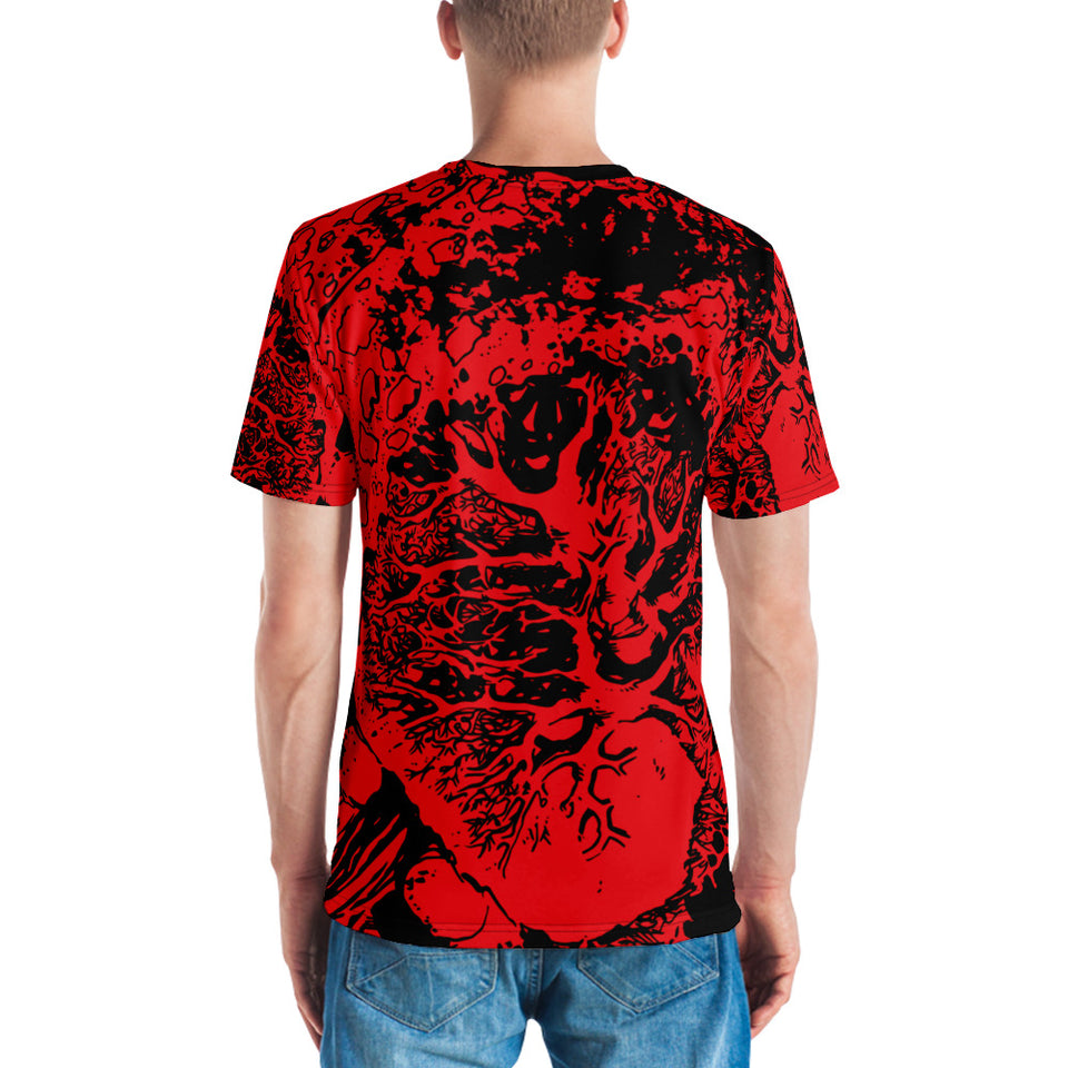 SNARF - Master 'Rotten Heart' (Red) - Men's T-shirt