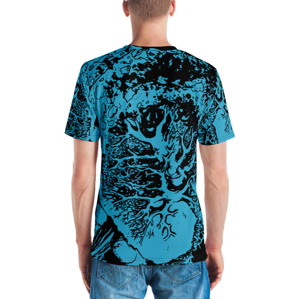 SNARF - Master 'Rotten Heart' (Blue) - Men's T-shirt