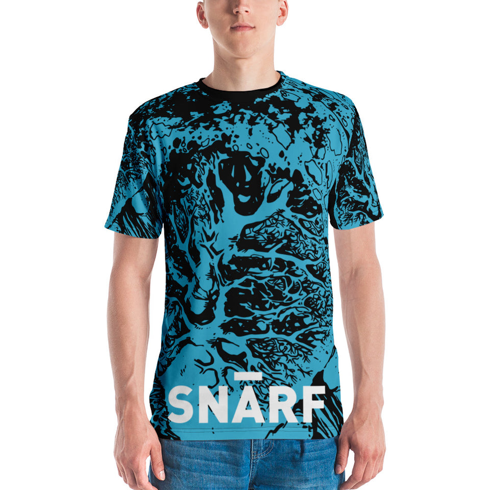 SNARF - Master 'Rotten Heart' (Blue) - Men's T-shirt