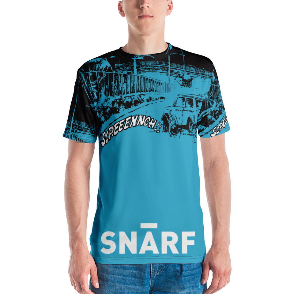 SNARF - Master 'Highway 61' (Blue) - Men's T-shirt