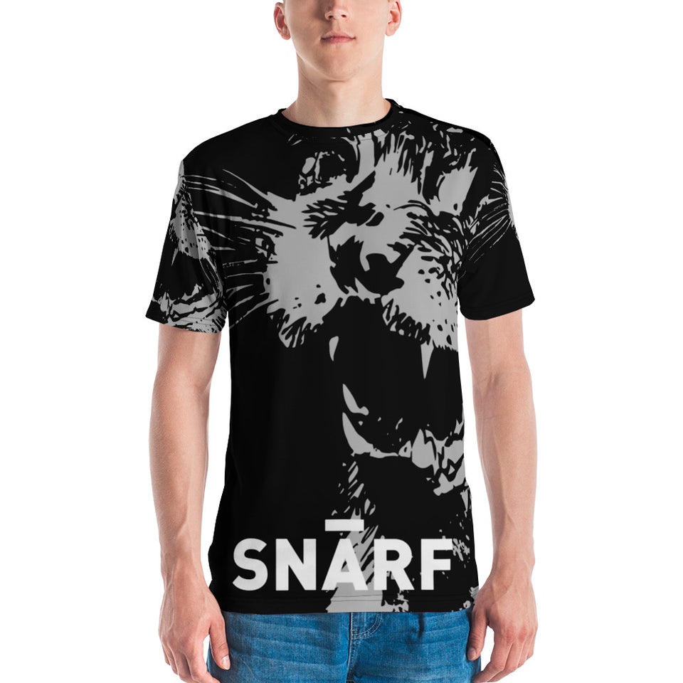 SNARF - Master 'MEEEOOOWW!!' (Grey) - Men's T-shirt