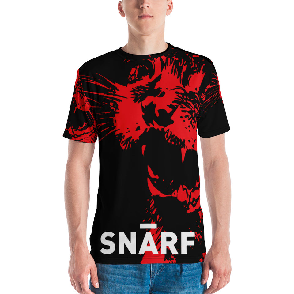 SNARF - Master 'MEEEOOOWW!!' (Red) - Men's T-shirt