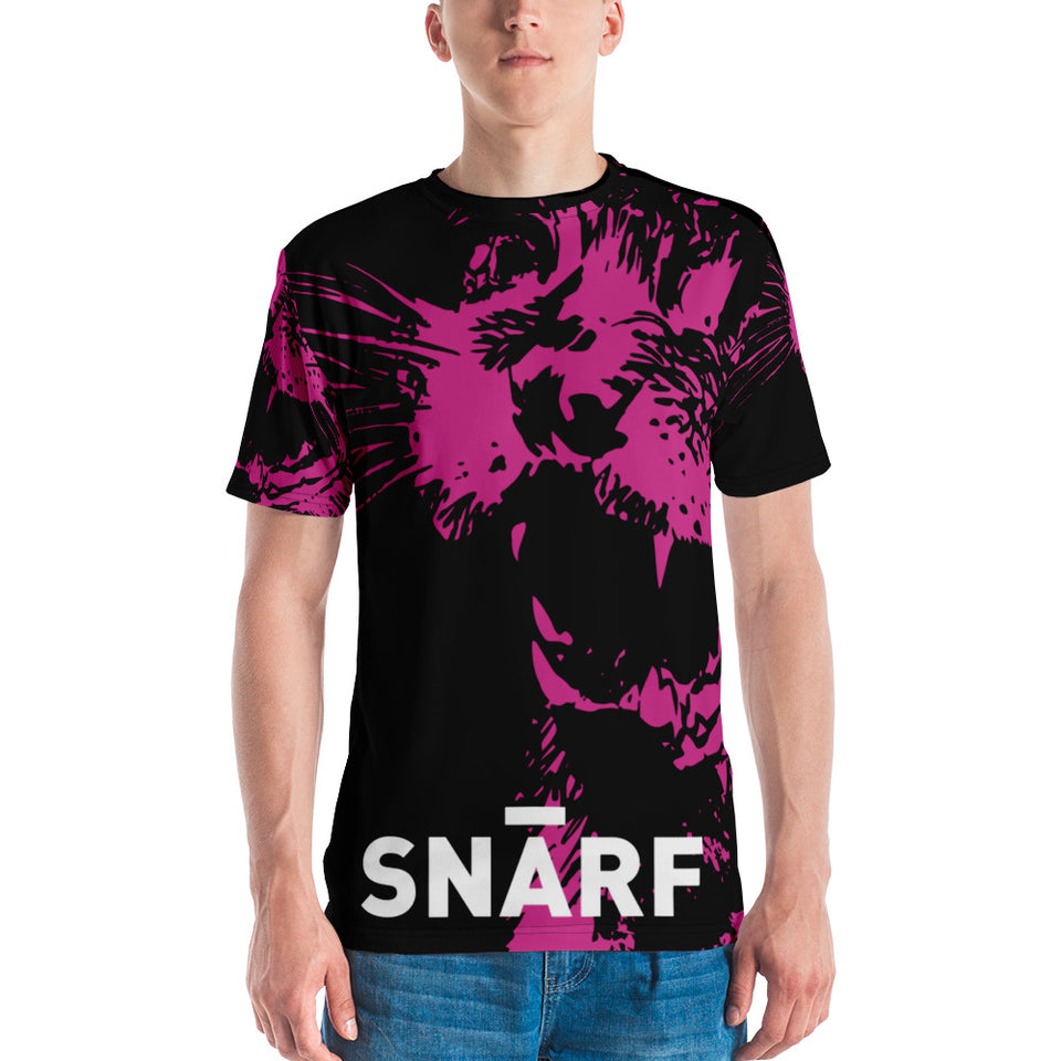 SNARF - Master 'MEEEOOOWW!!' (Pink) - Men's T-shirt