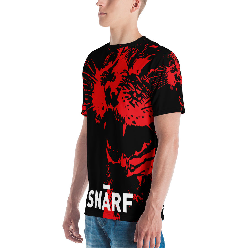 SNARF - Master 'MEEEOOOWW!!' (Red) - Men's T-shirt