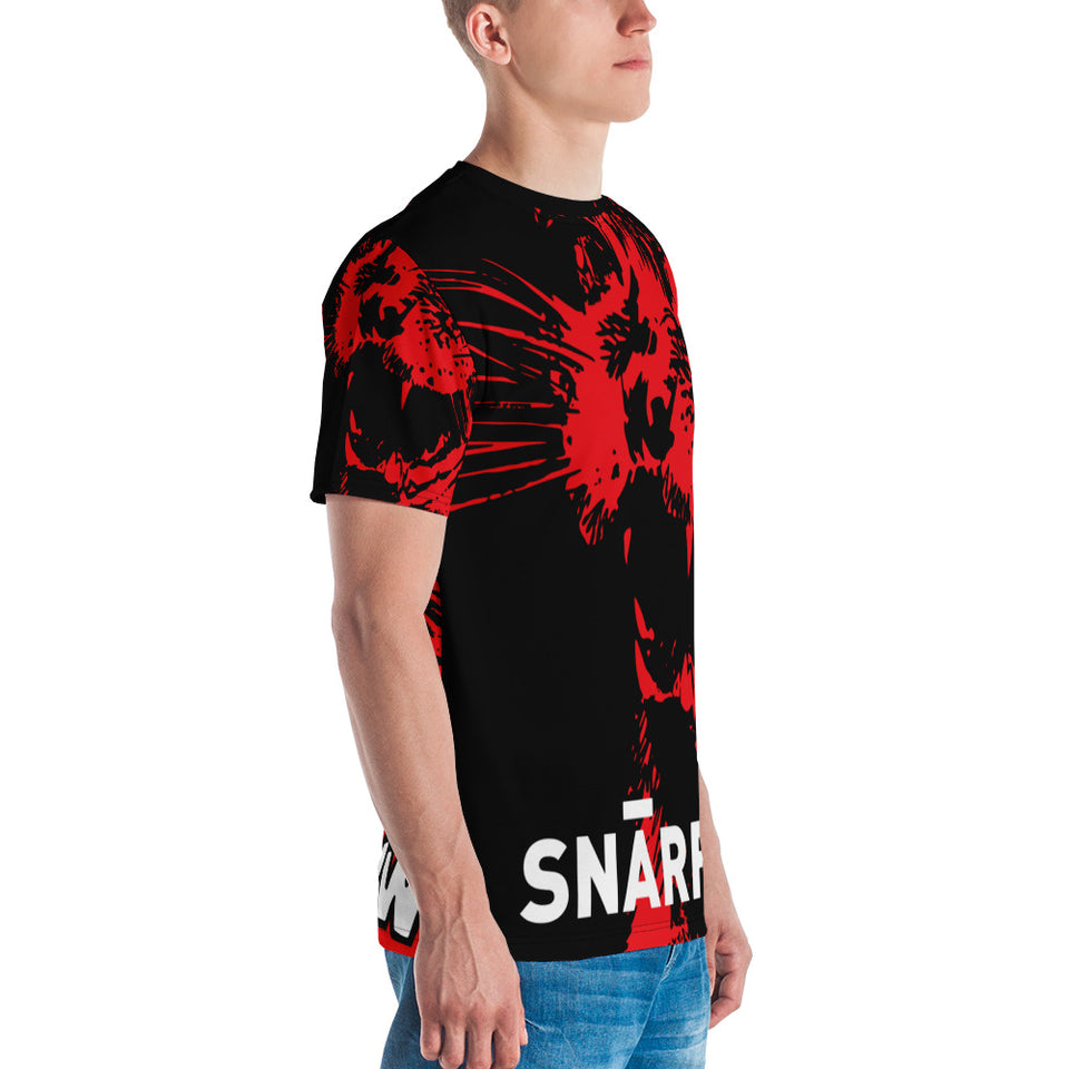 SNARF - Master 'MEEEOOOWW!!' (Red) - Men's T-shirt