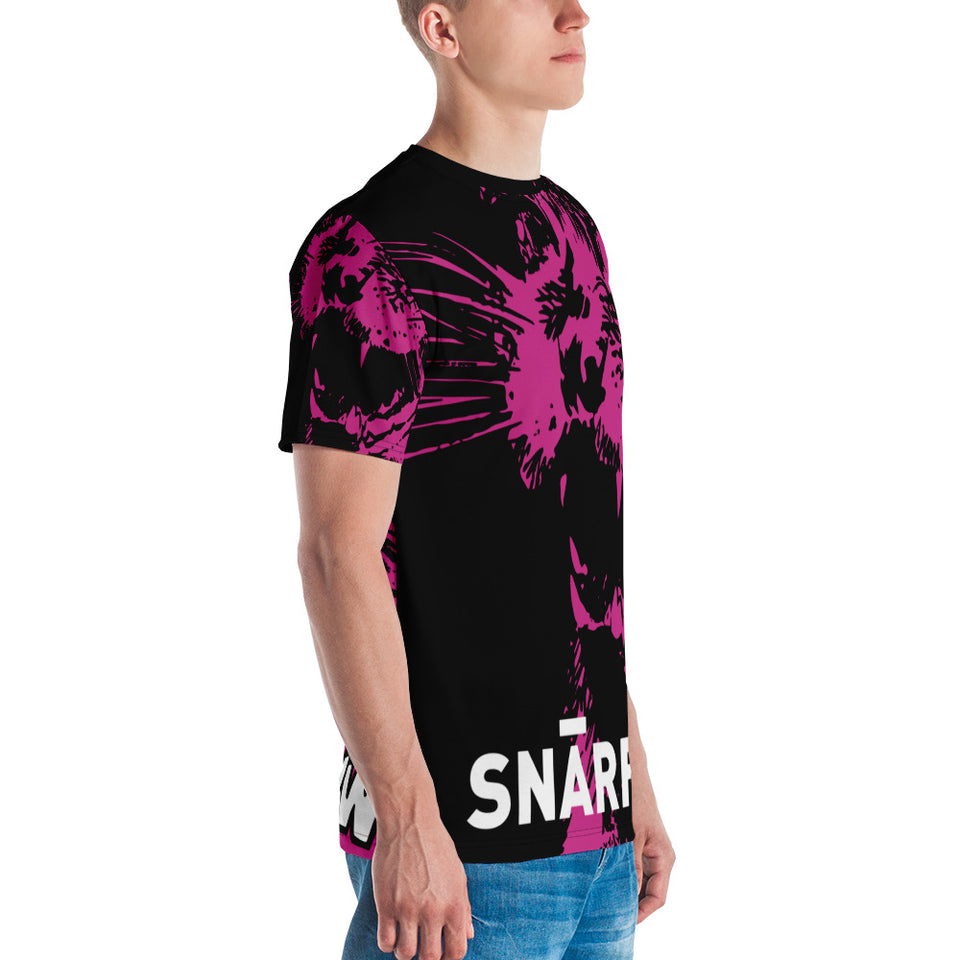 SNARF - Master 'MEEEOOOWW!!' (Pink) - Men's T-shirt