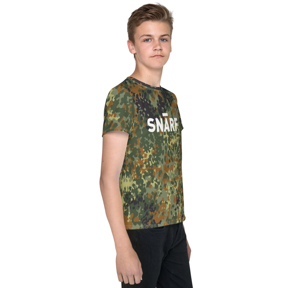 SNARF - Master (Flecktarn Camo) - Youth T-Shirt