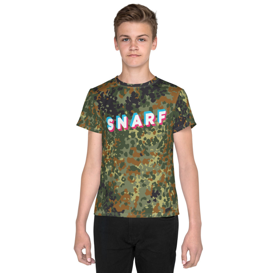 SNARF - Phase (Flecktarn Camo) - Youth T-Shirt