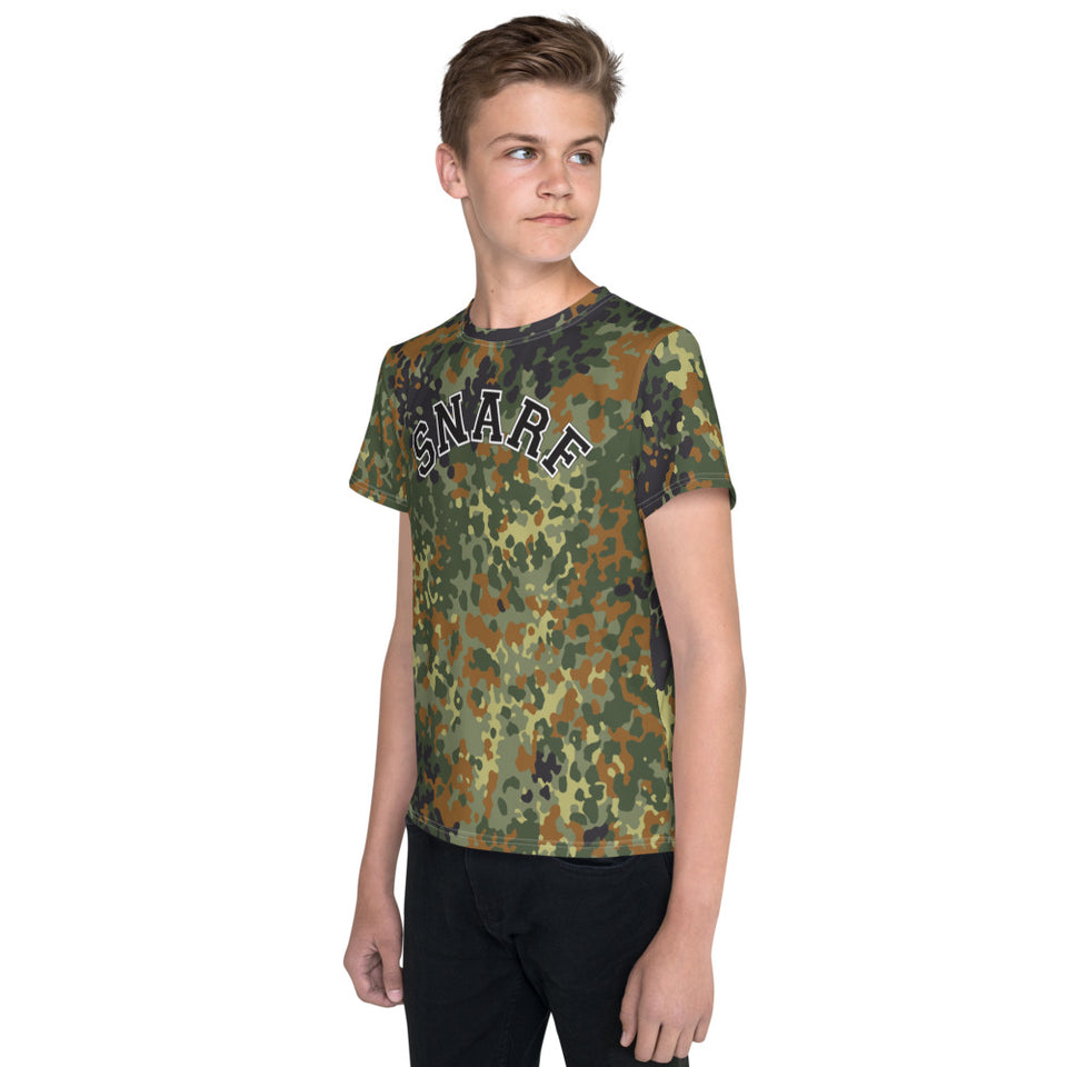 SNARF - College (Flecktarn Camo) - Youth T-Shirt