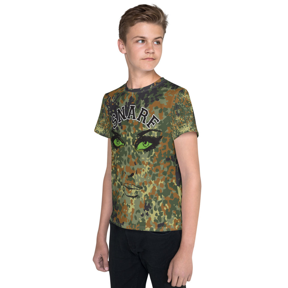 SNARF - College 'Katerina' (Flecktarn Camo) - Youth T-Shirt