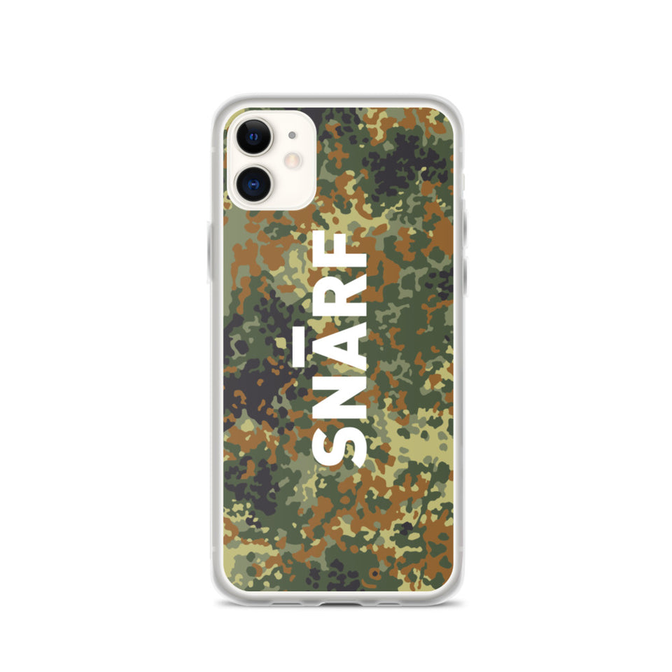 SNARF - Master (Flecktarn Camo) - iPhone Case