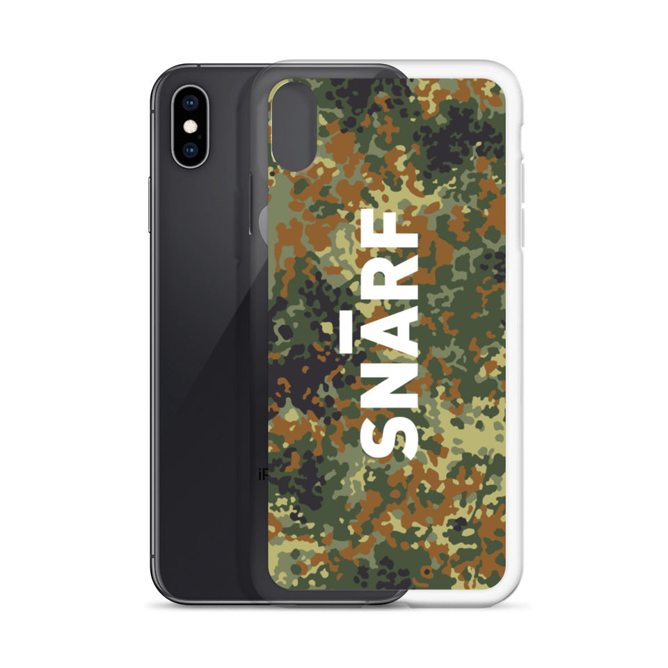 SNARF - Master (Flecktarn Camo) - iPhone Case