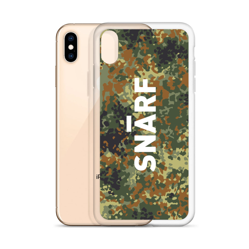 SNARF - Master (Flecktarn Camo) - iPhone Case