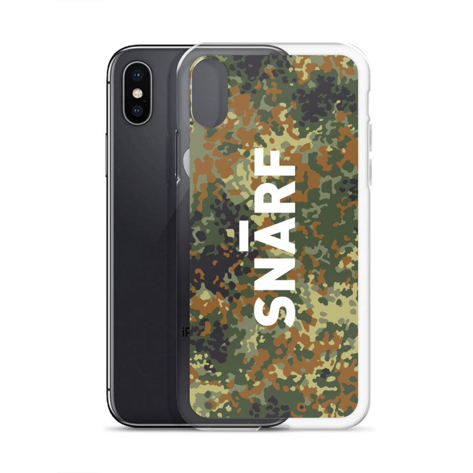 SNARF - Master (Flecktarn Camo) - iPhone Case