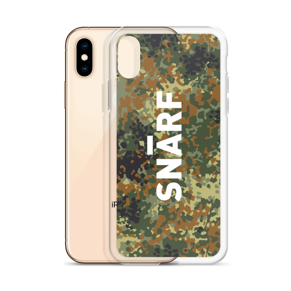 SNARF - Master (Flecktarn Camo) - iPhone Case