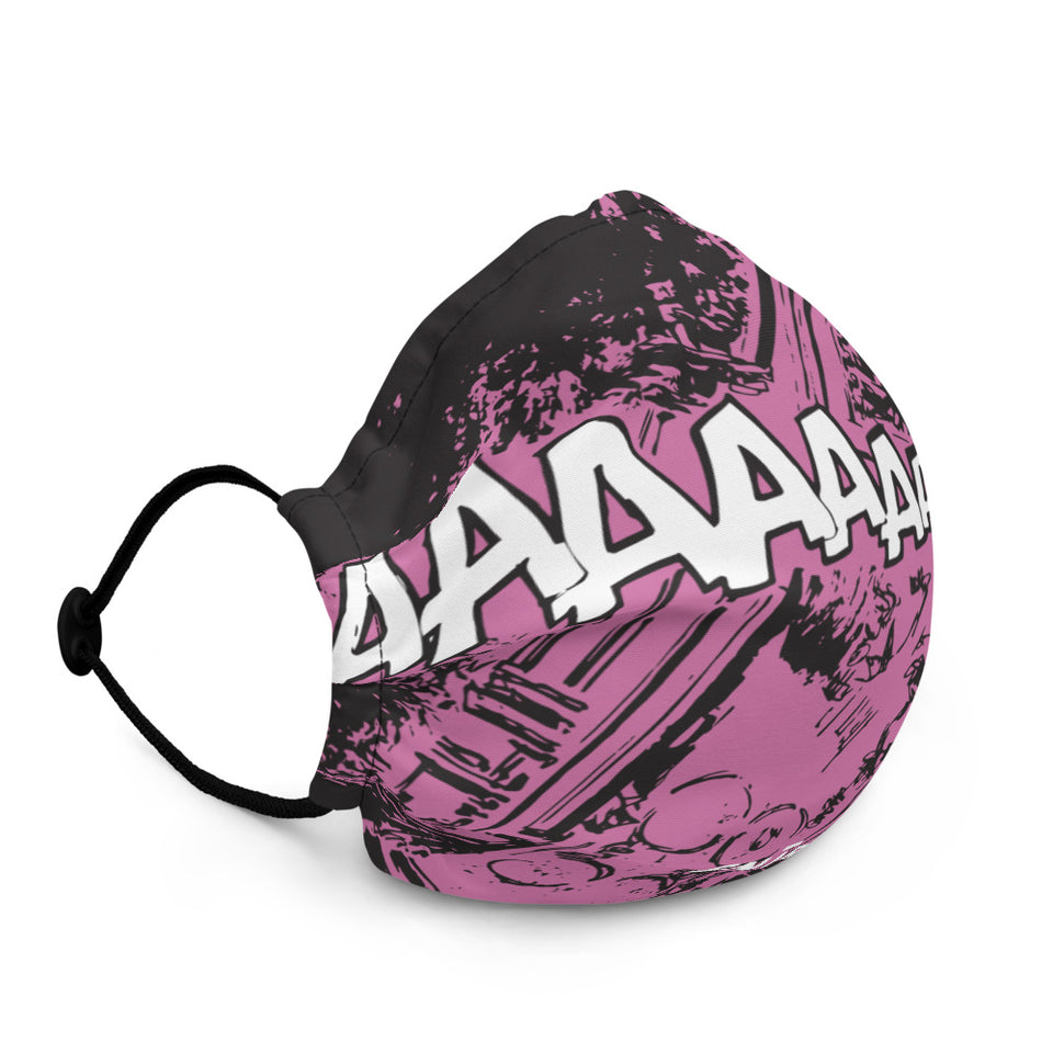 SNARF - 'Marian' (Pink) - Premium Face Mask