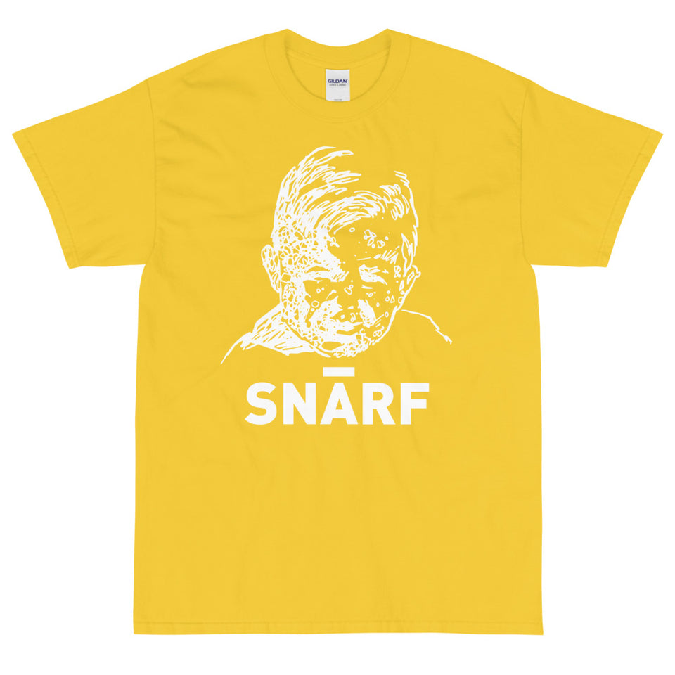 SNARF - Minim 'Face' (White) - T-Shirt