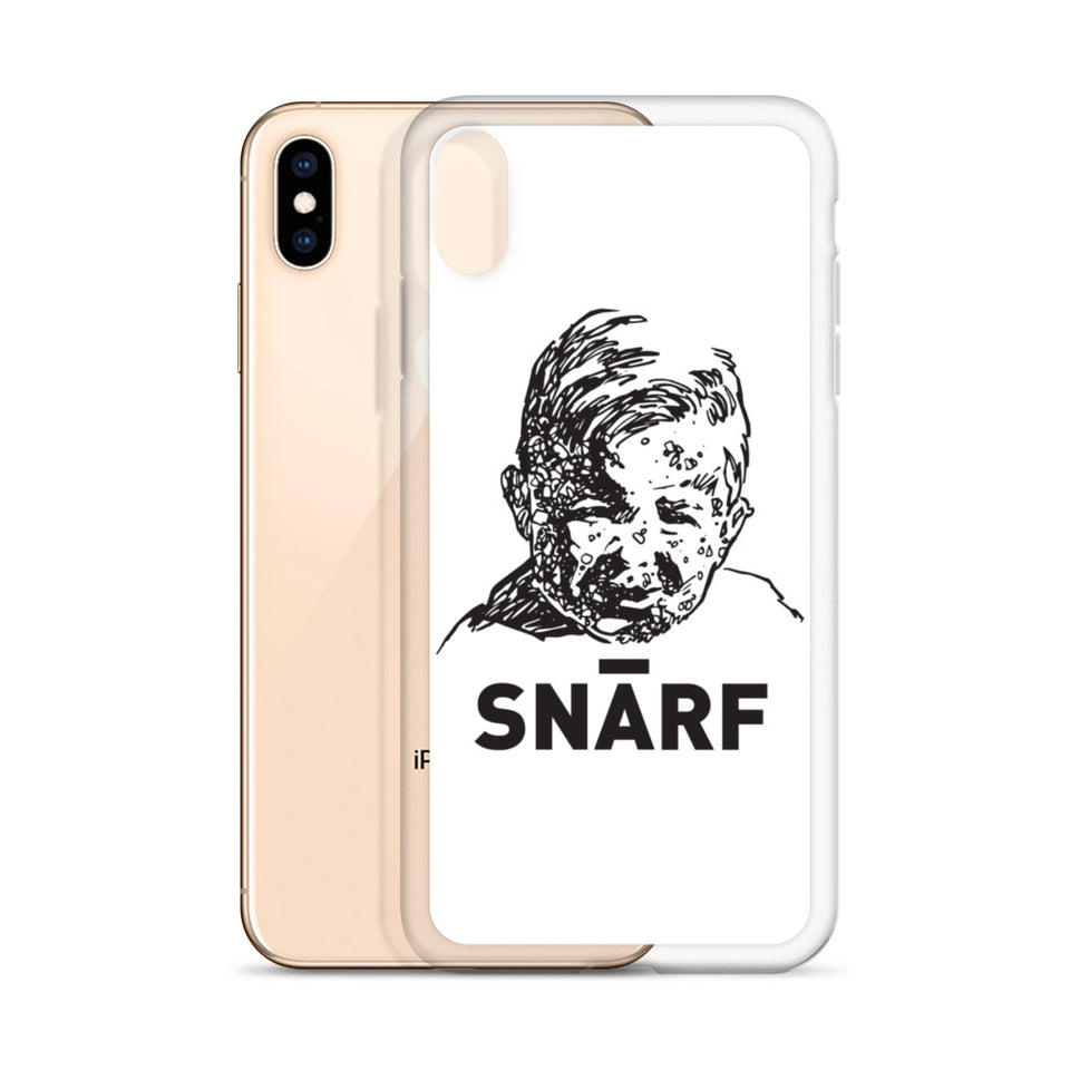 SNARF - Minim 'Face' (White) - iPhone Case