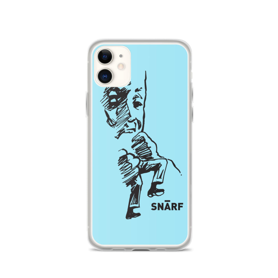 SNARF - Minim 'Snack' (Blue) - iPhone Case