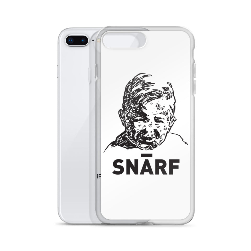 SNARF - Minim 'Face' (White) - iPhone Case