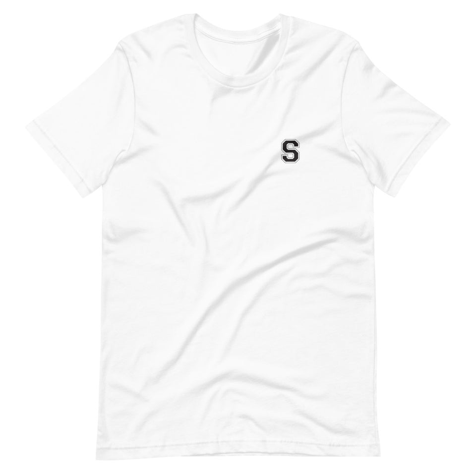 SNARF - College 'S' + Reverse - Unisex T-Shirt