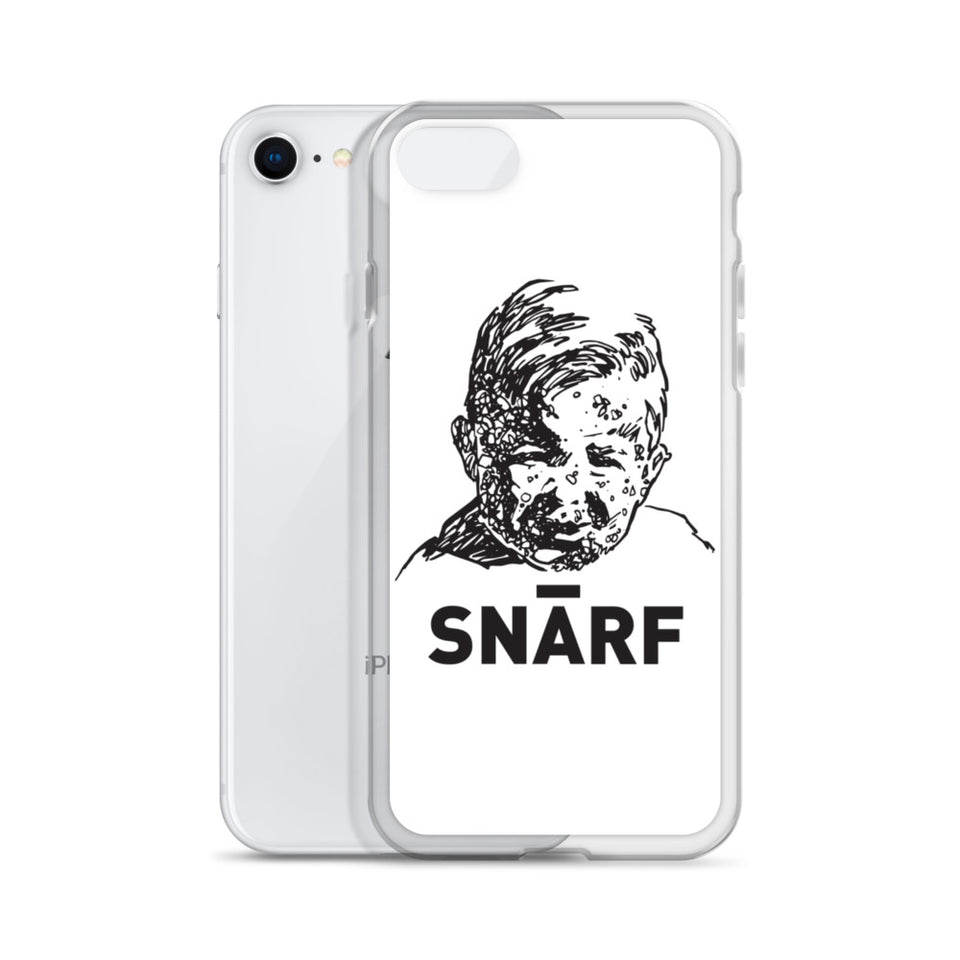 SNARF - Minim 'Face' (White) - iPhone Case