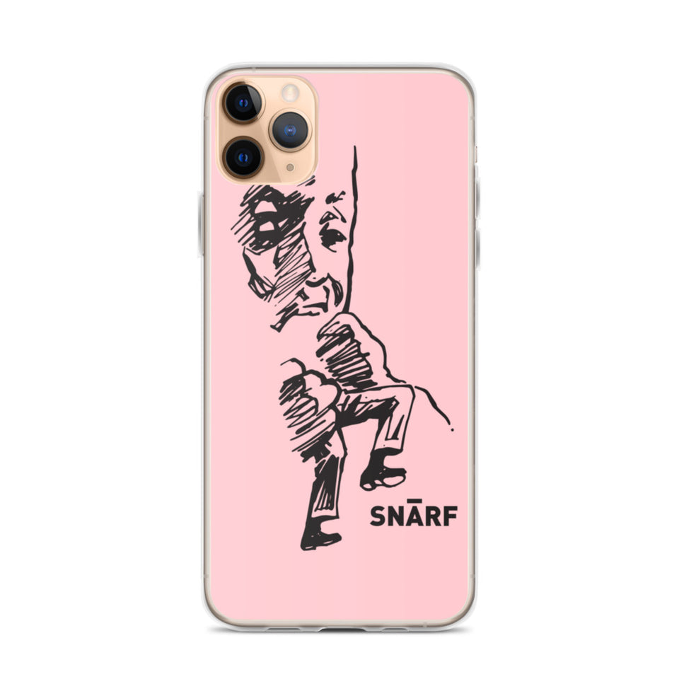 SNARF - Minim 'Snack' (Pink) - iPhone Case