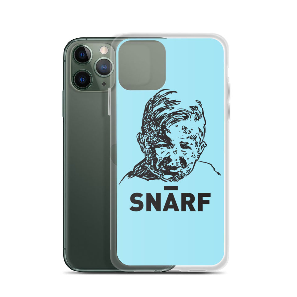 SNARF - Minim 'Face' (Blue) - iPhone Case