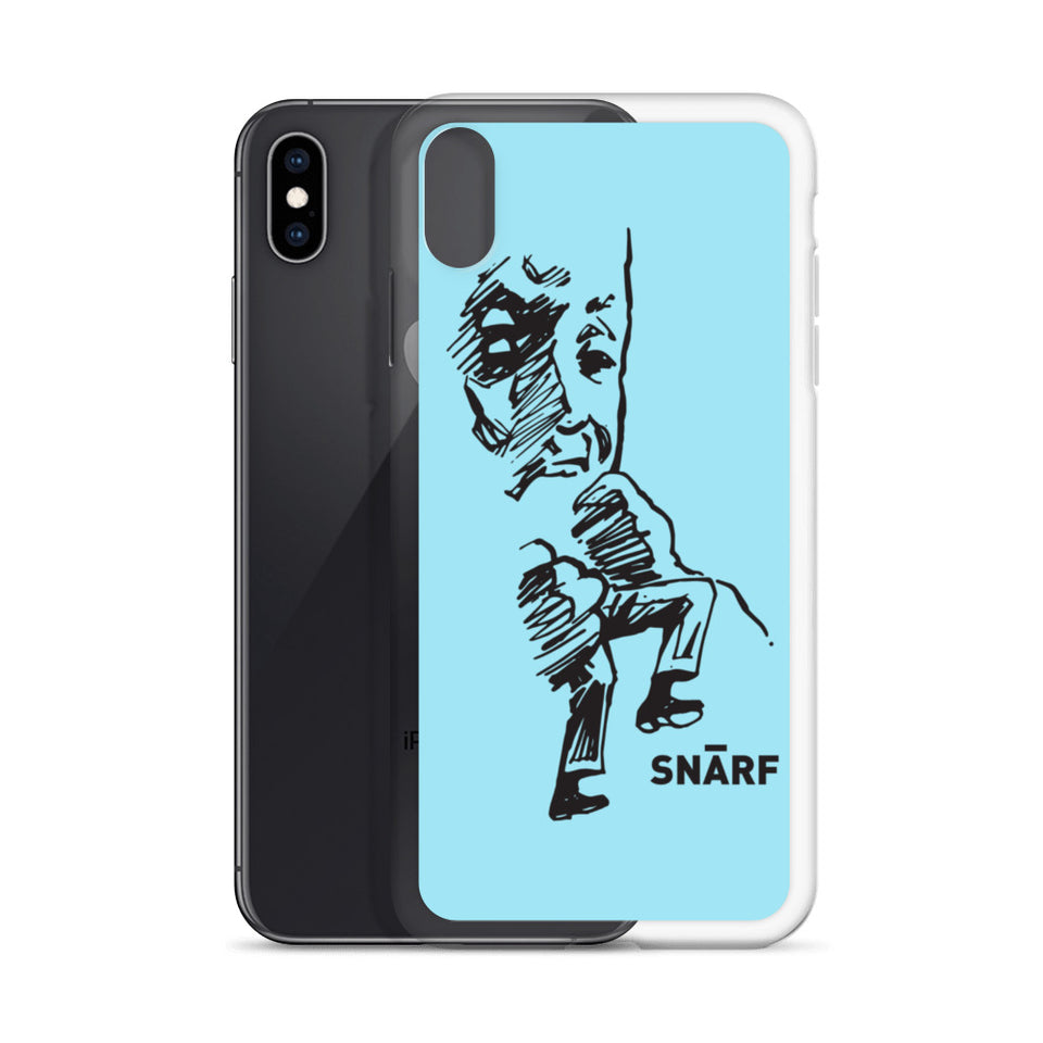 SNARF - Minim 'Snack' (Blue) - iPhone Case