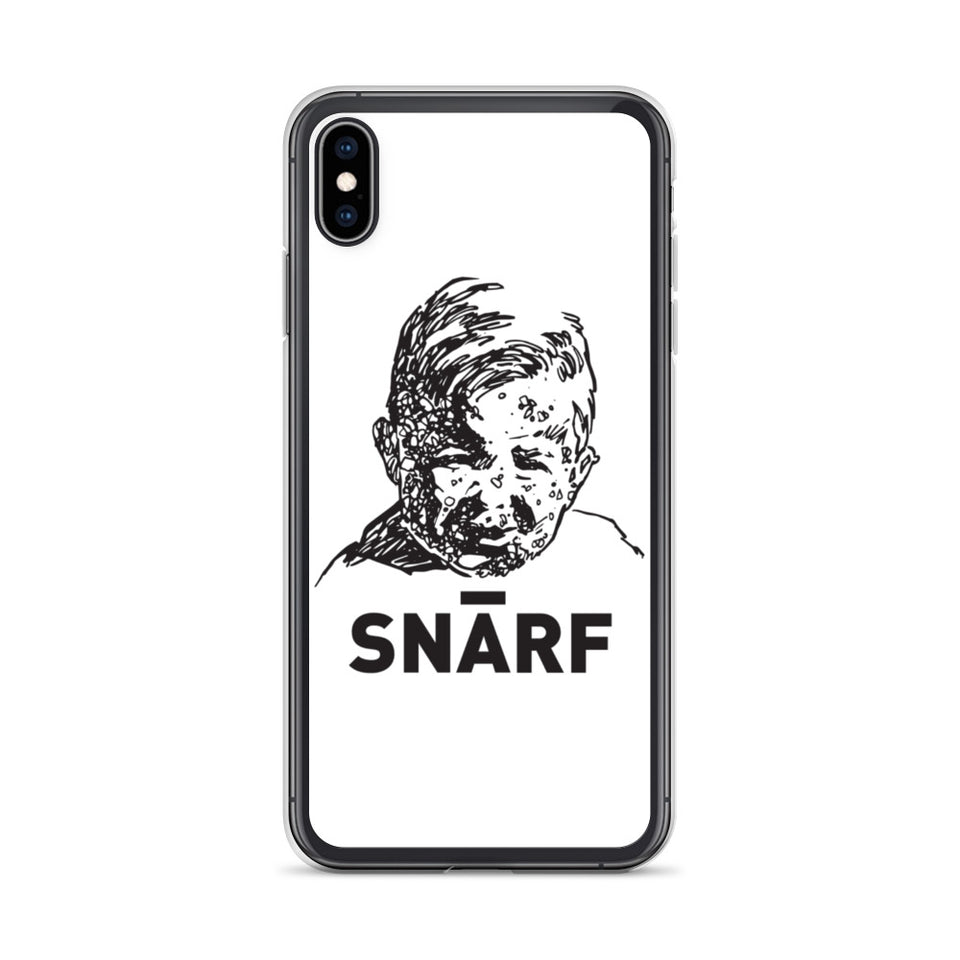 SNARF - Minim 'Face' (White) - iPhone Case