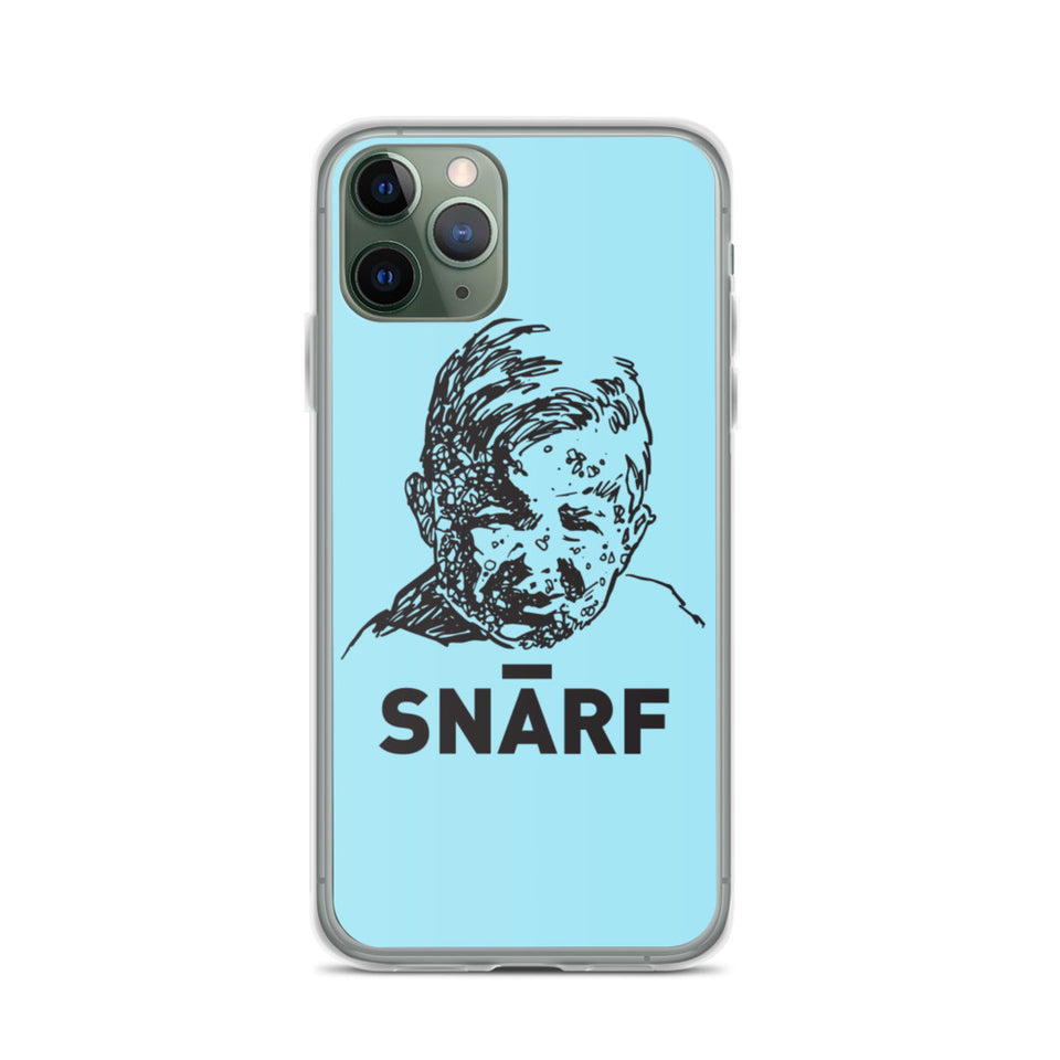 SNARF - Minim 'Face' (Blue) - iPhone Case