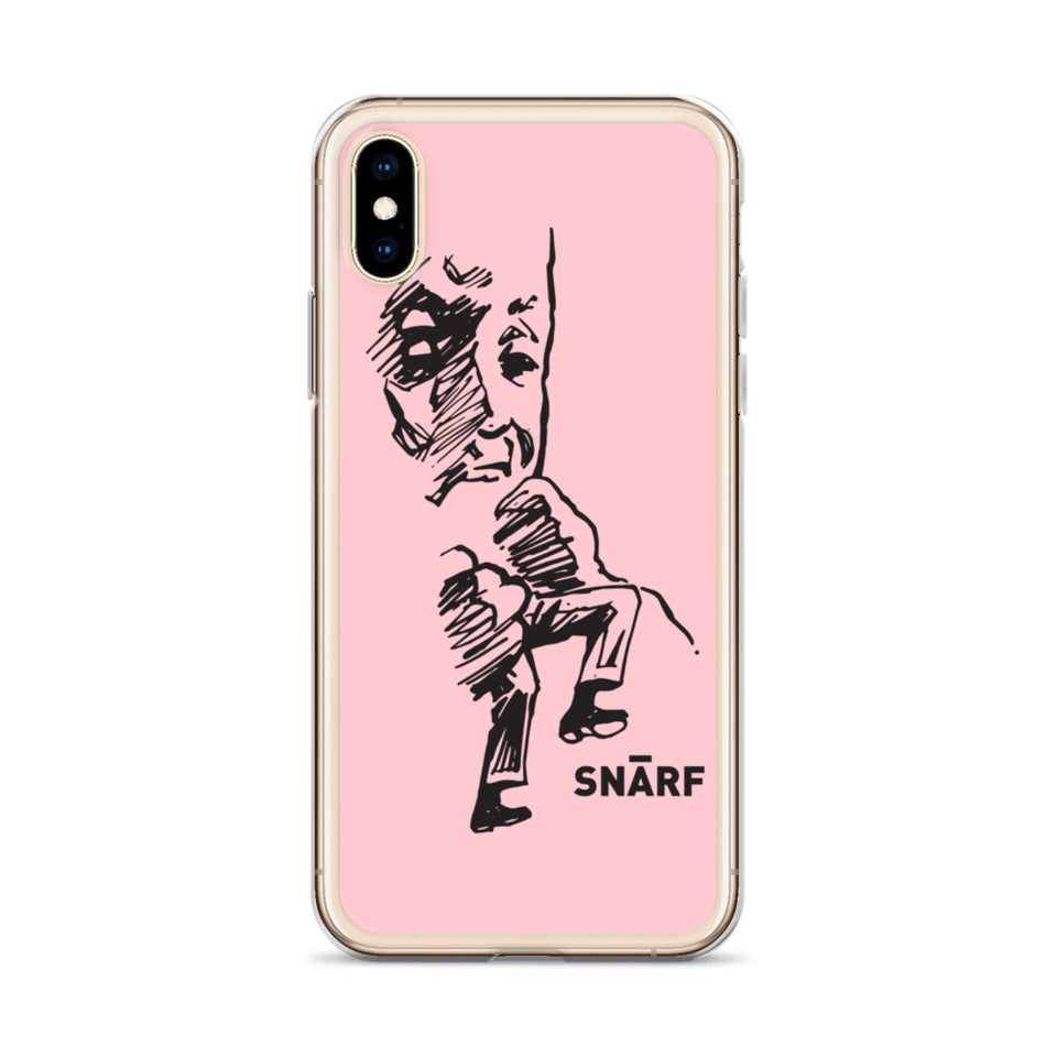 SNARF - Minim 'Snack' (Pink) - iPhone Case