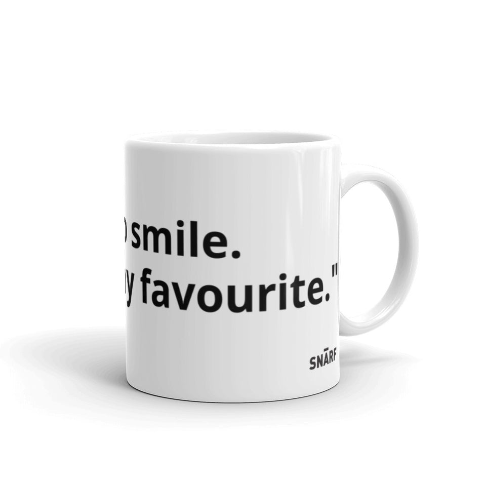 SNARF - 'Buddy The Elf' (Smiling) - Mug