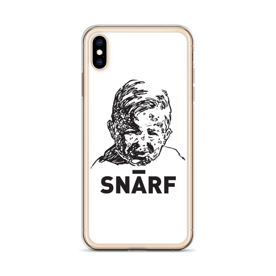 SNARF - Minim 'Face' (White) - iPhone Case