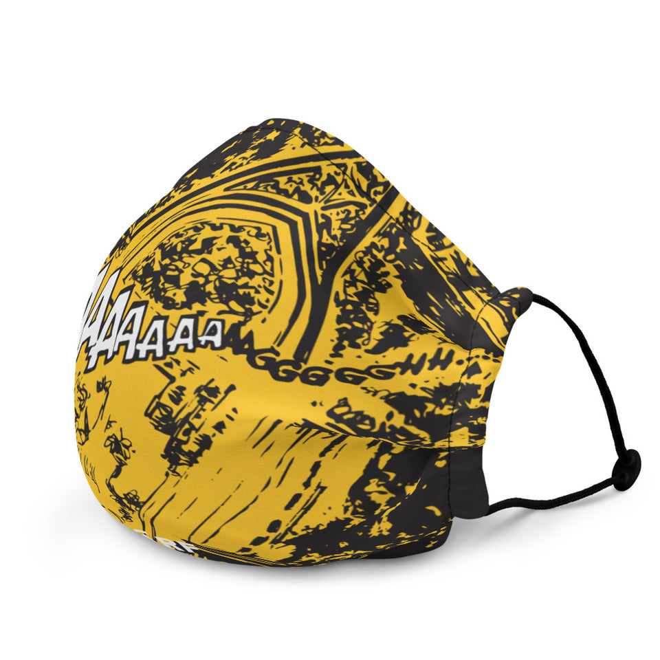 SNARF - 'Marian' (Yellow) - Premium Face Mask