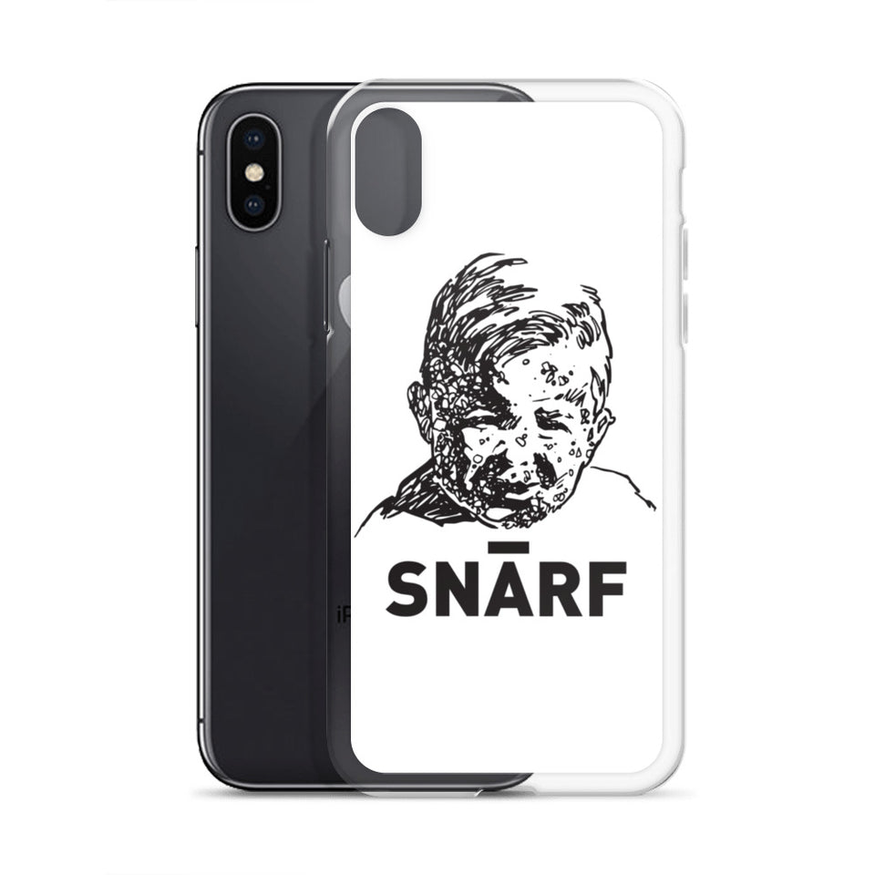 SNARF - Minim 'Face' (White) - iPhone Case