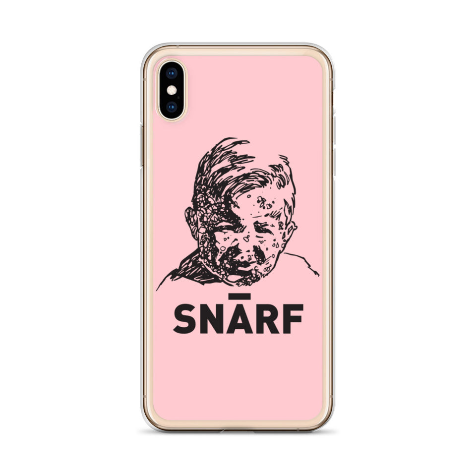 SNARF - Minim 'Face' (Pink) - iPhone Case