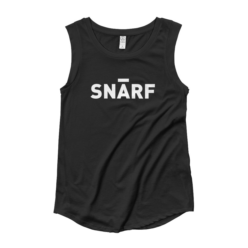 SNARF - Master (White) - Cap Sleeve T-Shirt