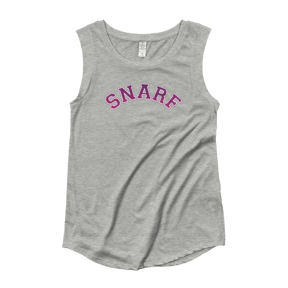 SNARF - College (Purple) - Cap Sleeve T-Shirt