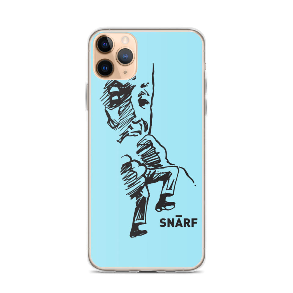 SNARF - Minim 'Snack' (Blue) - iPhone Case