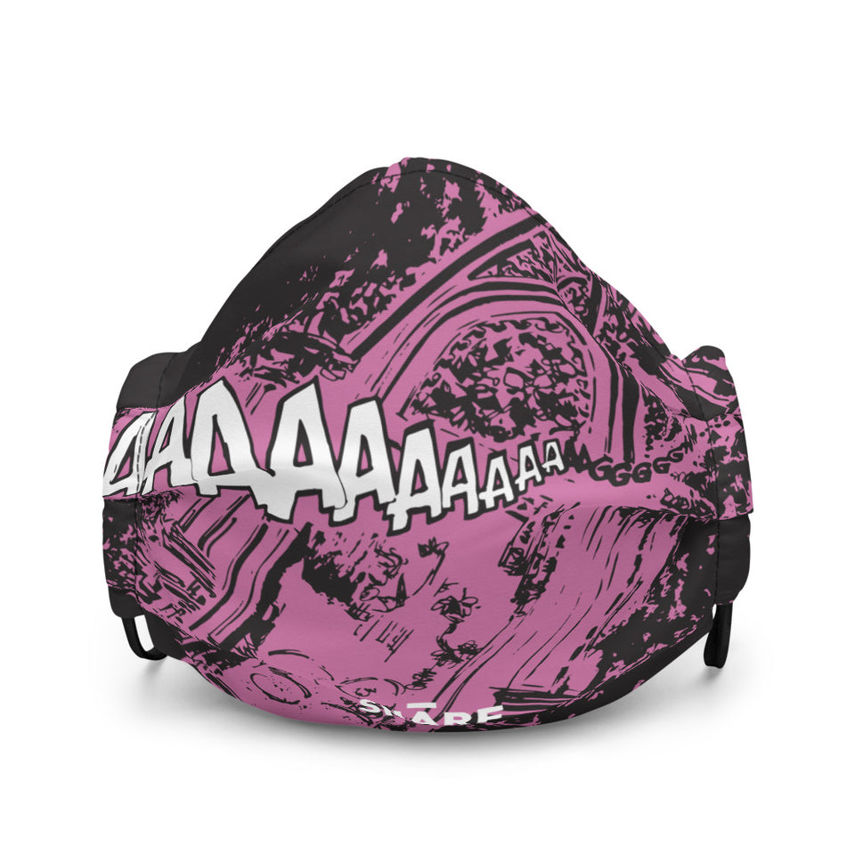 SNARF - 'Marian' (Pink) - Premium Face Mask