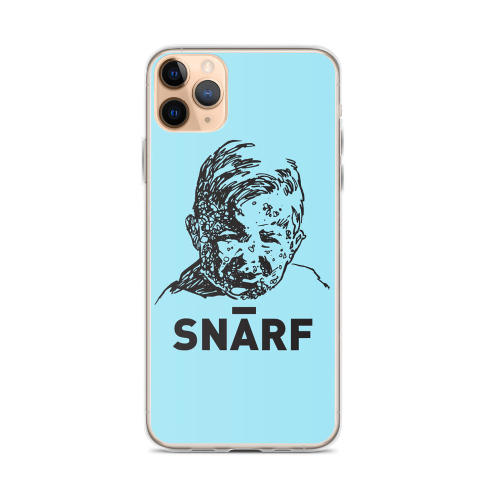 SNARF - Minim 'Face' (Blue) - iPhone Case