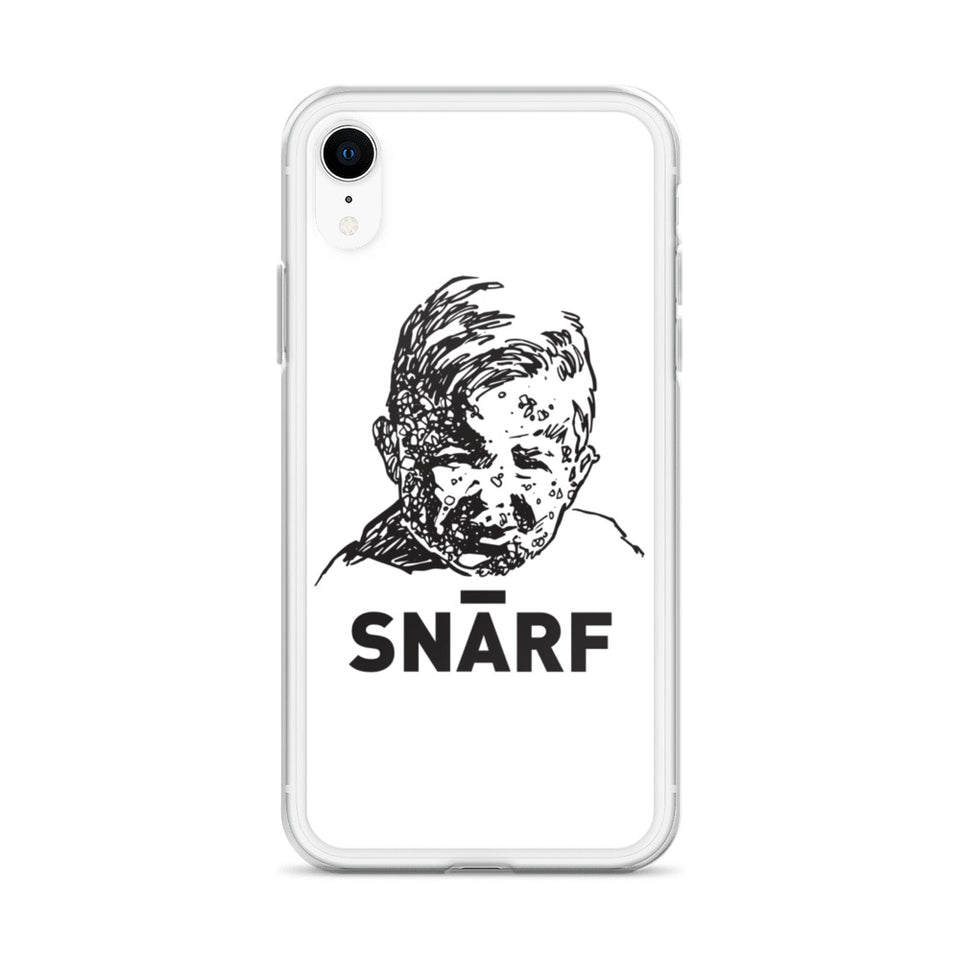 SNARF - Minim 'Face' (White) - iPhone Case