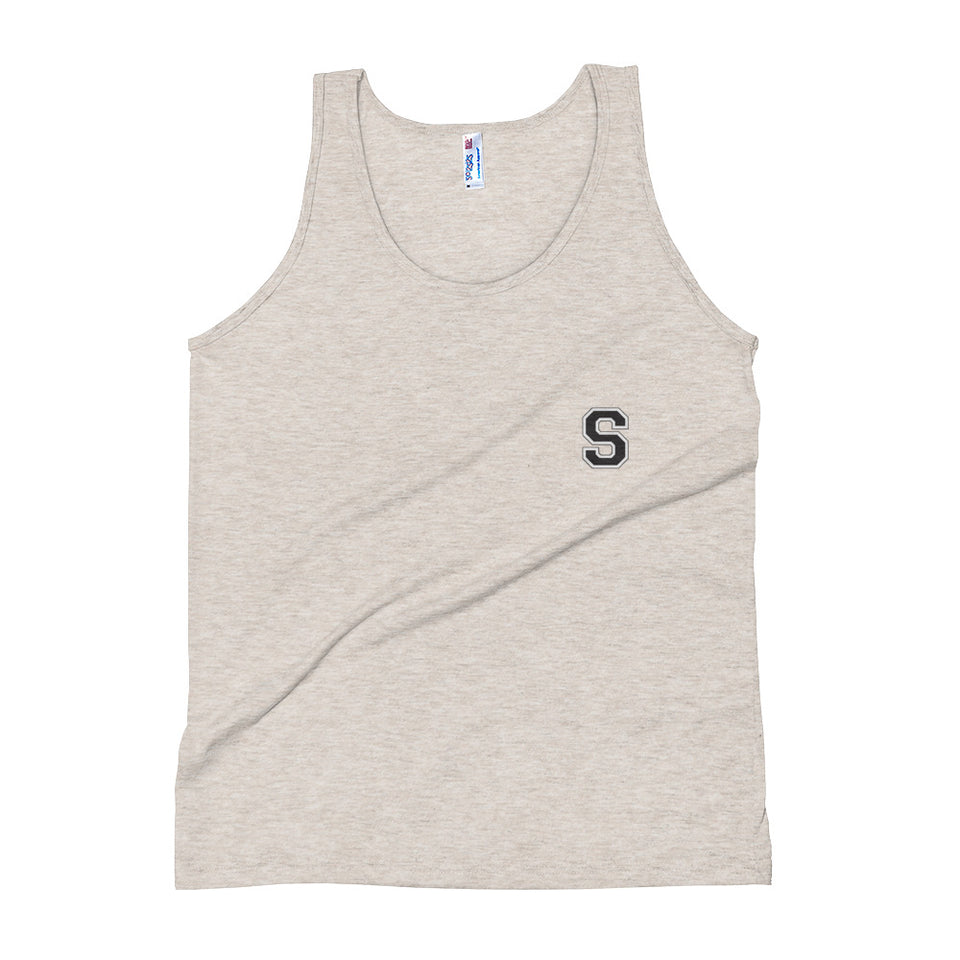 SNARF - College 'S' + Reverse - Unisex Tank Top