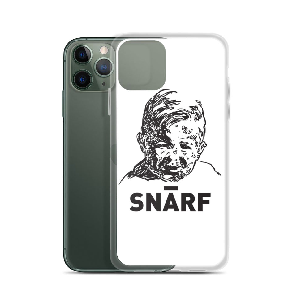 SNARF - Minim 'Face' (White) - iPhone Case