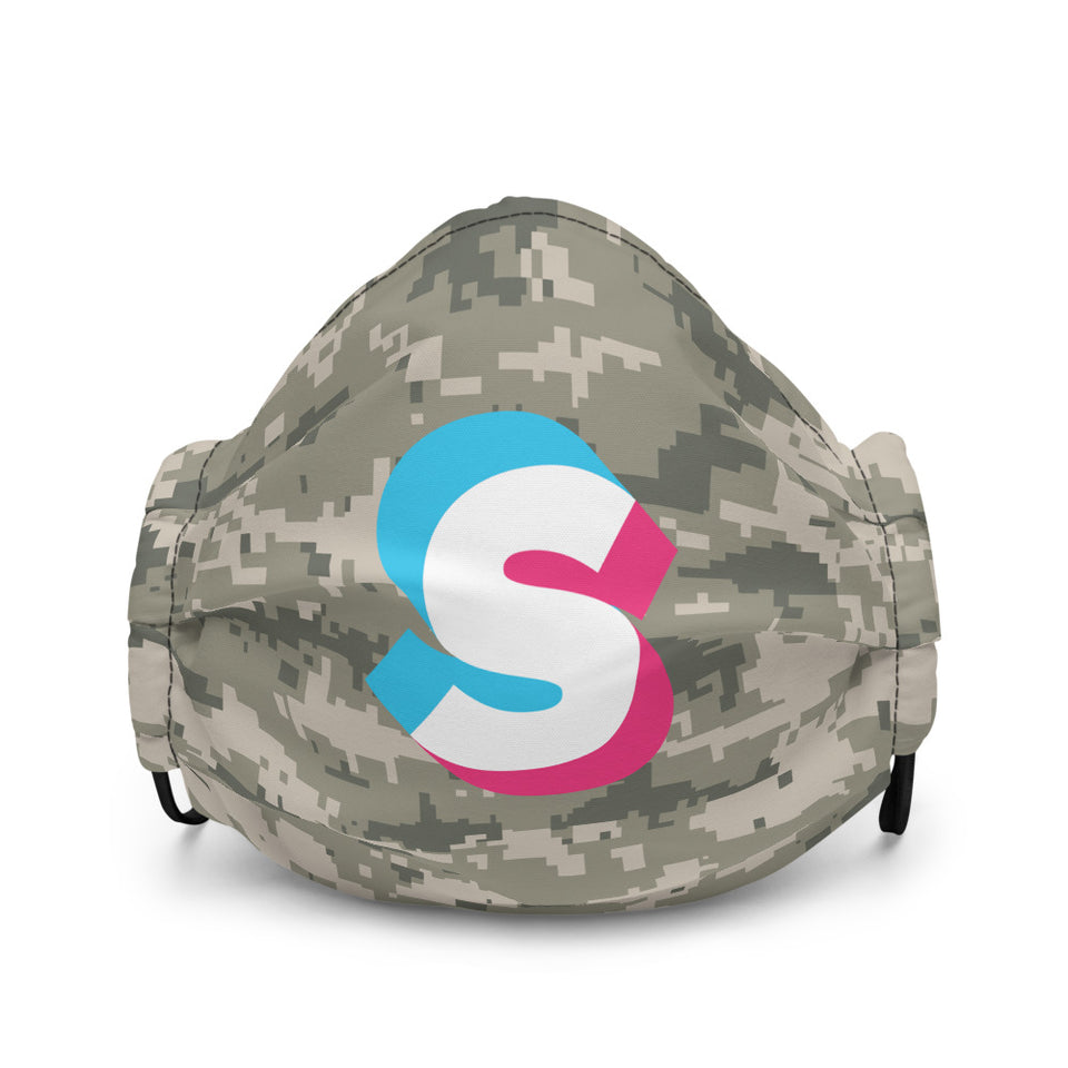 SNARF - Phase 'S' (Digital Camo) - Premium Face Mask