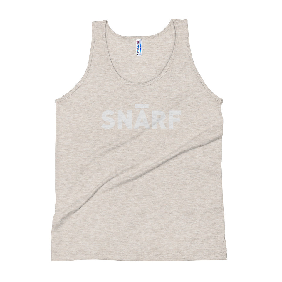 SNARF - Master (White) - Unisex Tank Top