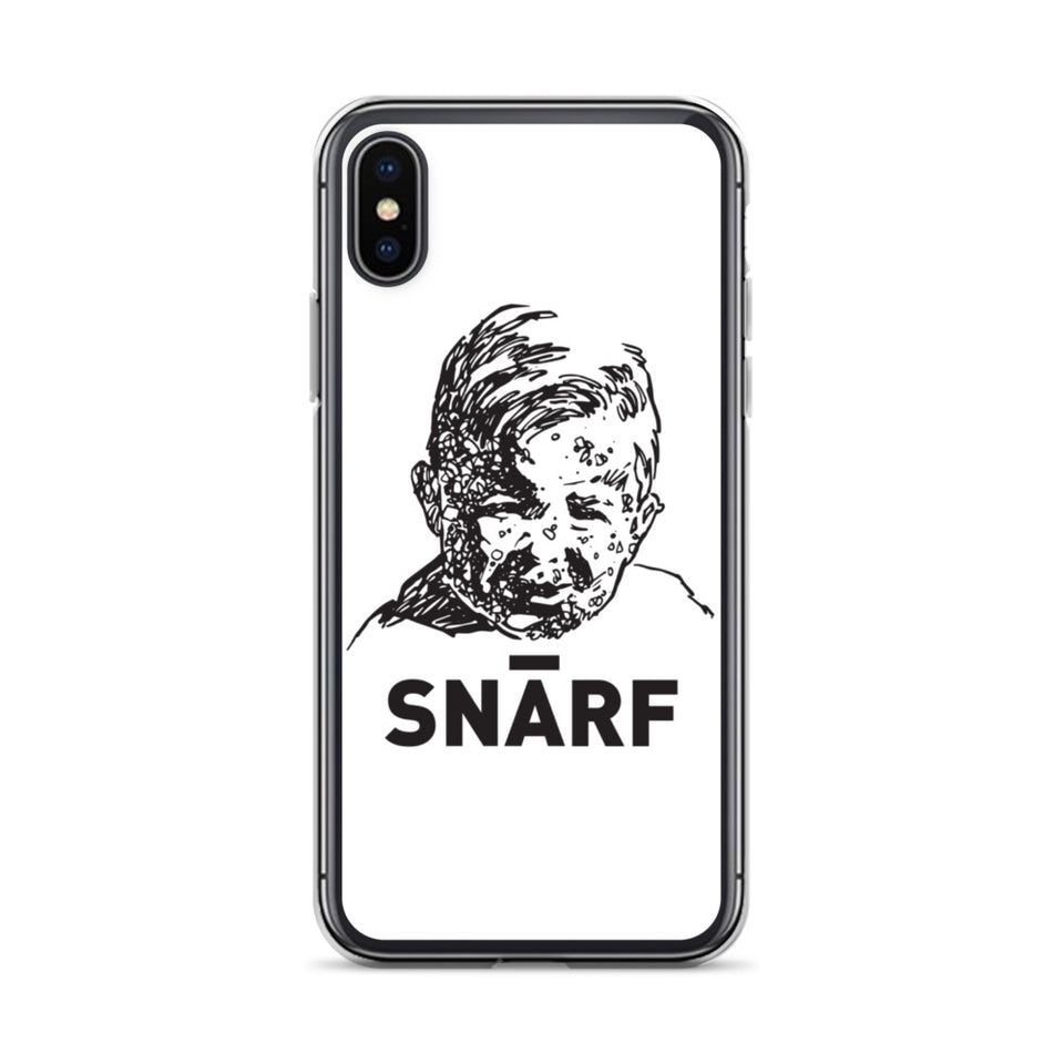 SNARF - Minim 'Face' (White) - iPhone Case