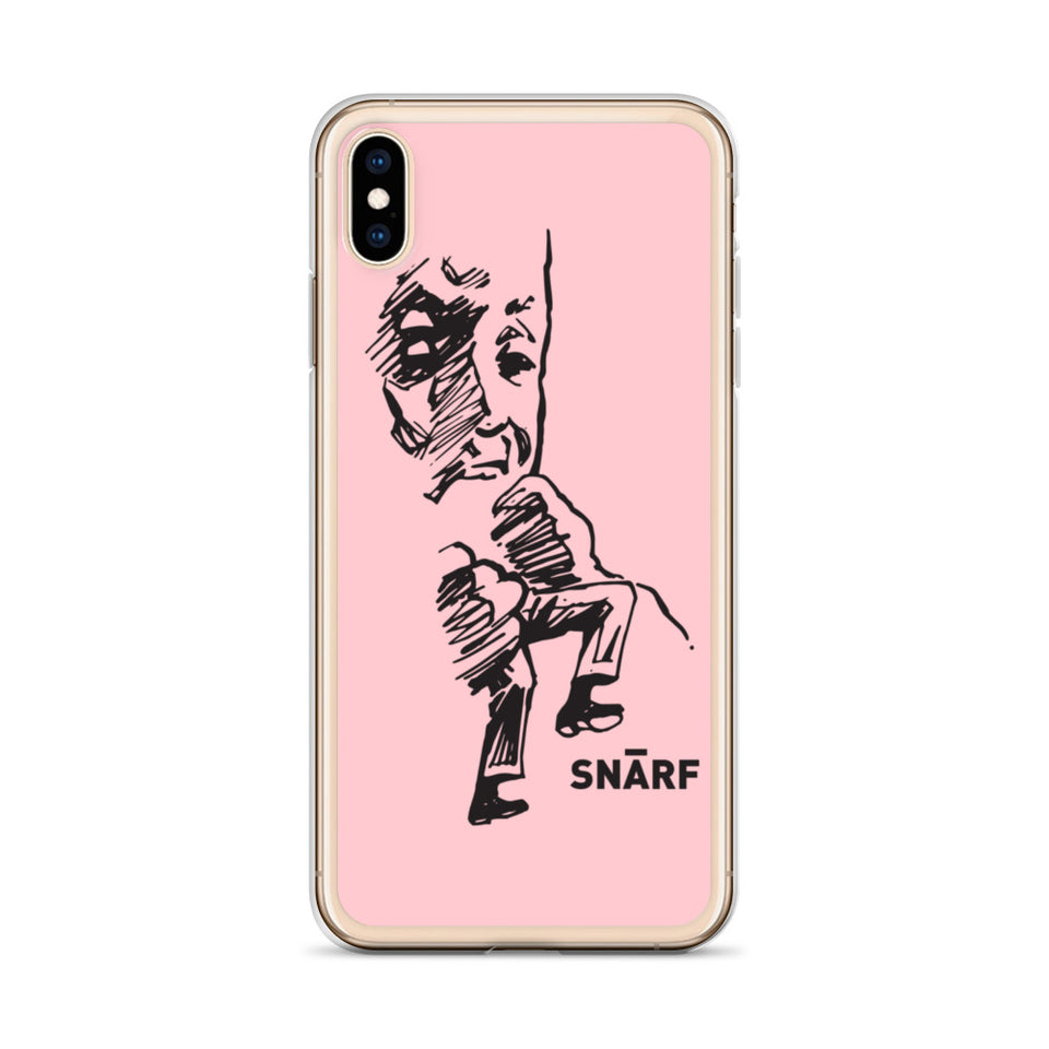 SNARF - Minim 'Snack' (Pink) - iPhone Case